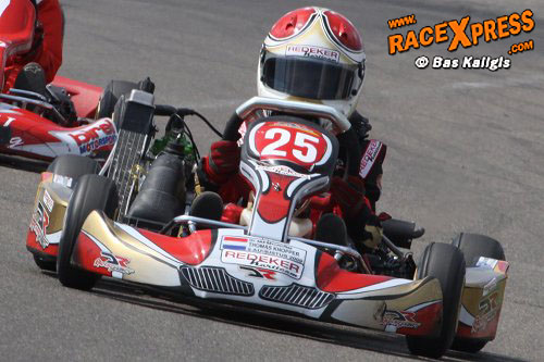 Dylan Buys op DR Kart